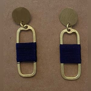INDIA BRASS LOOP EARRINGS